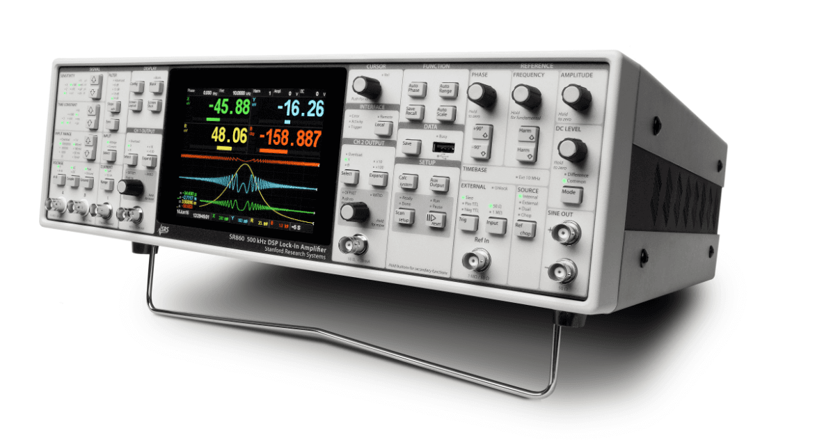 SR865A — 4 MHz DSP lock-in amplifier